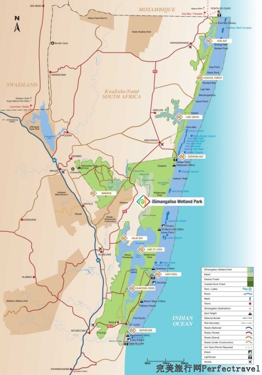 Map of iSimanagaliso Wetland Park_01.JPG